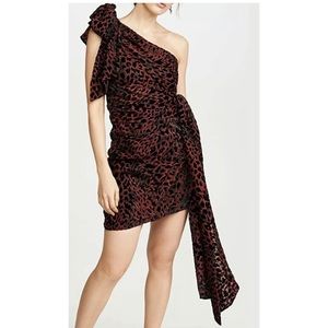 NWT Misha Collection leopard print dress sz 4